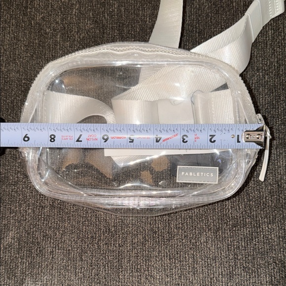Fabletics Clear Crossbody Bag with White Strap - Picture 4 of 6
